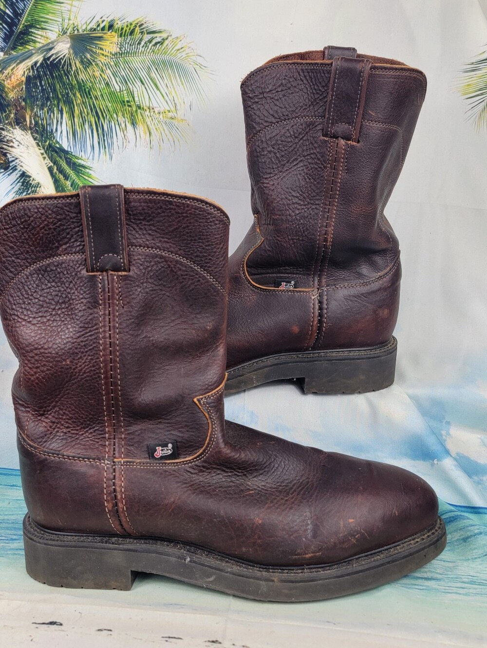 Justin Work Safety Toe Boots 11B